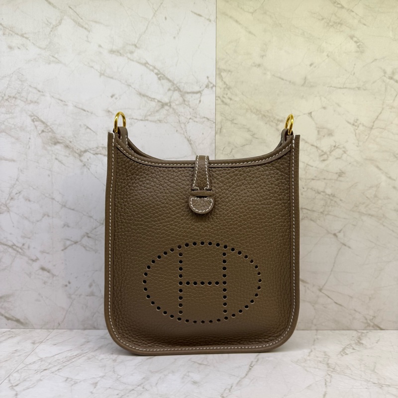 HERMES象灰金MINI EVELYNEN_U刻-0