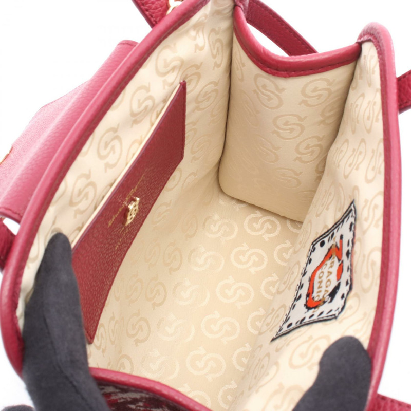 Salvatore Ferragamo Double Gancini Iconic Mini 斜背包 22 0395 帆布-2