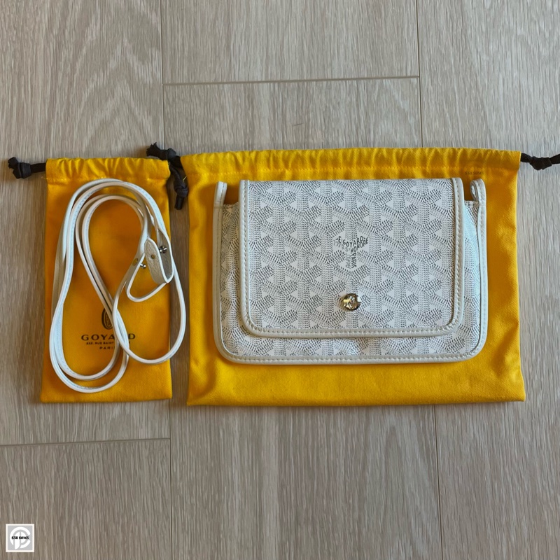 GOYARD PLUMET 白色信封包-0
