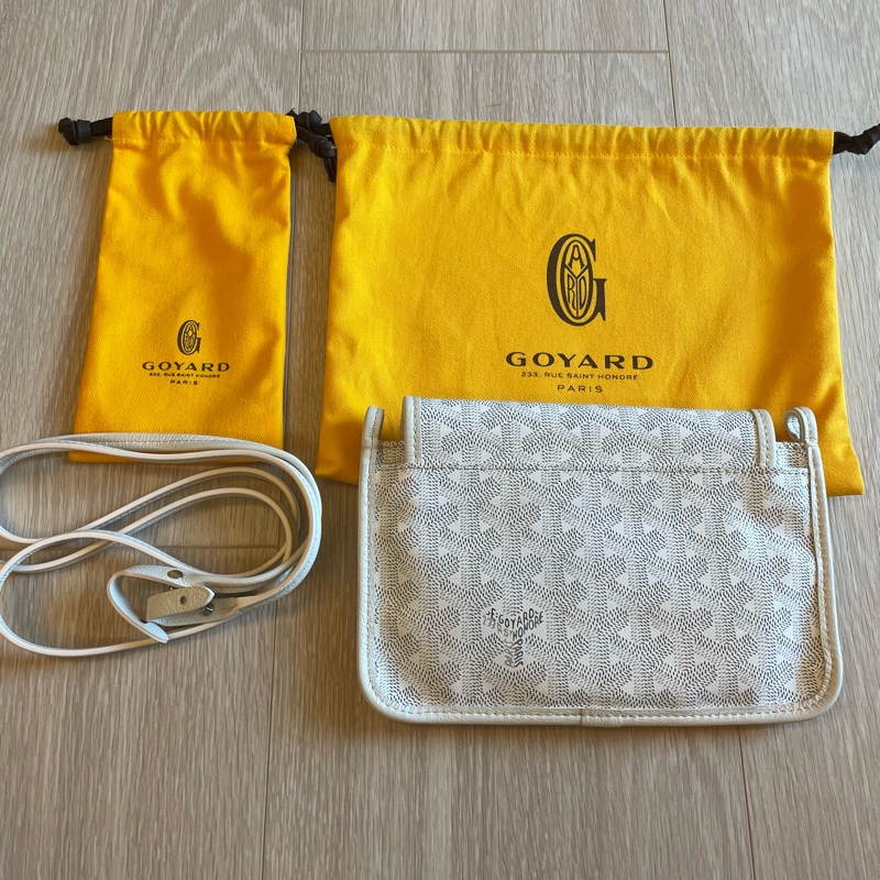 GOYARD PLUMET 白色信封包-4