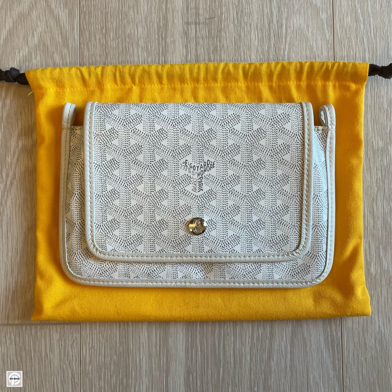 GOYARD PLUMET 白色信封包-5