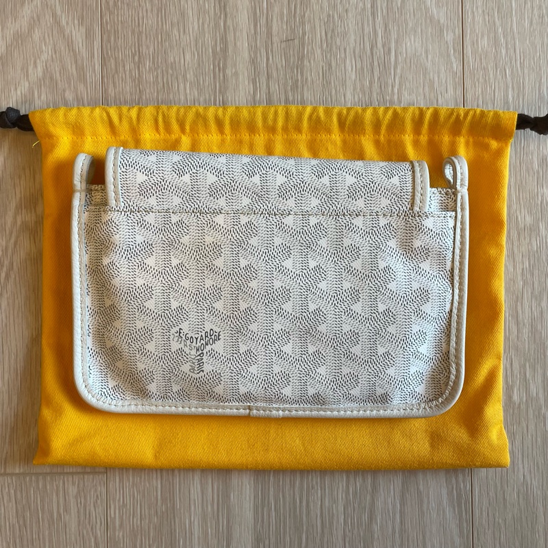 GOYARD PLUMET 白色信封包-6
