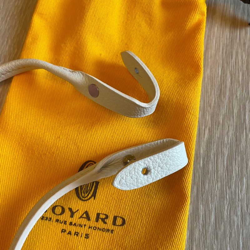 GOYARD PLUMET 白色信封包-18