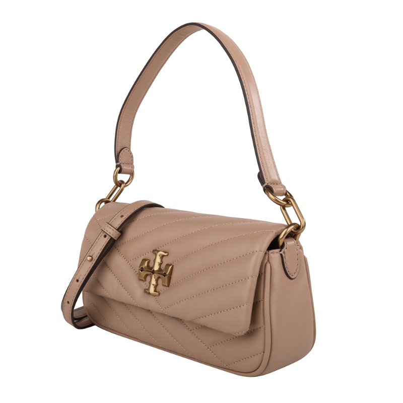 【TORY BURCH】絎縫皮革兩用包-粉紅色-2