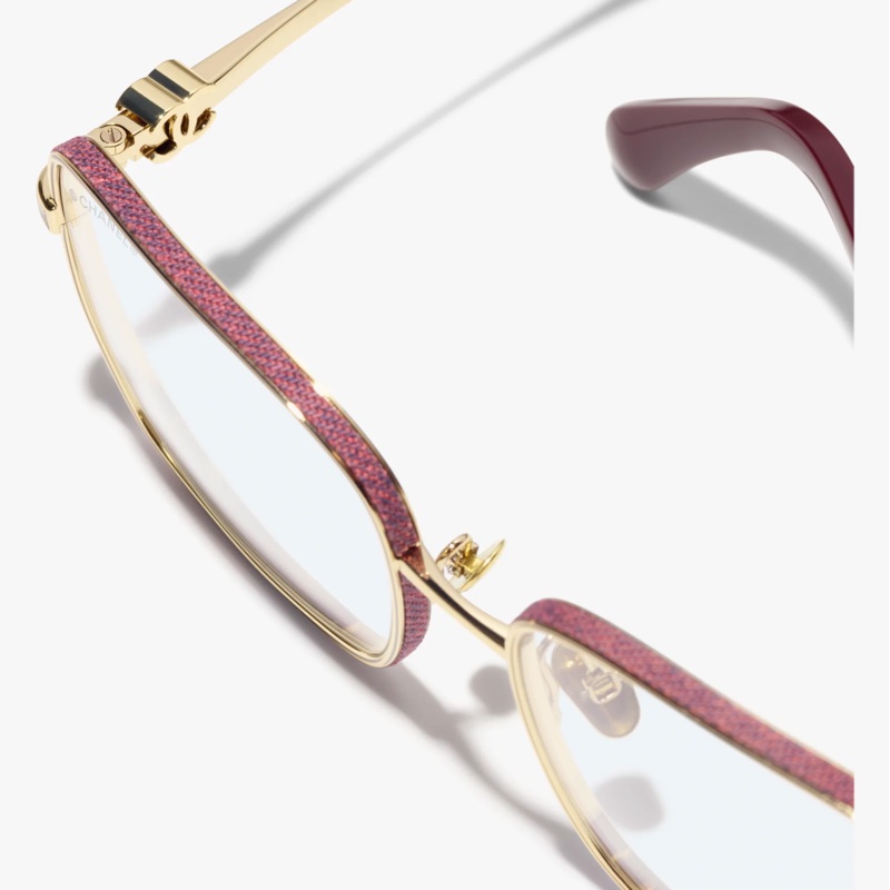 💫Chanel 2219-S 最新推出方形抗藍光眼鏡💗全新-2