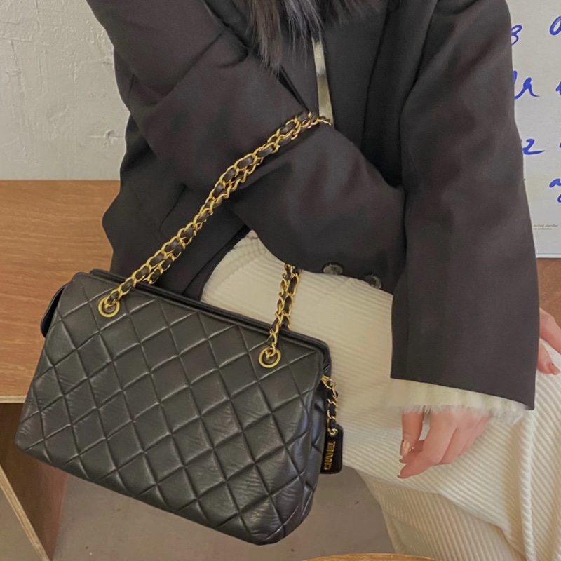 🌷Chanel 稀有醫生包款式單肩包｜經典花紋✦fufu style 精品✦ 氣質款｜-0