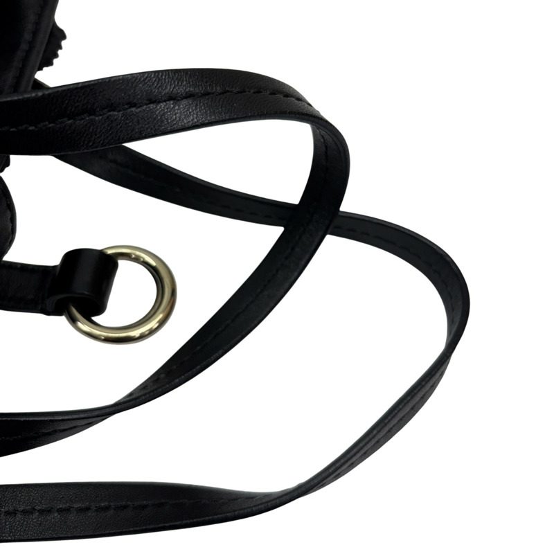 黑色 布料 玫瑰花 手提包【 VALENTINO 范倫鐵諾】-15