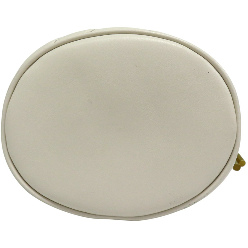 白色羊皮 GG Marmont 水桶包 肩背包 575163【GUCCI 古馳】 575163-3