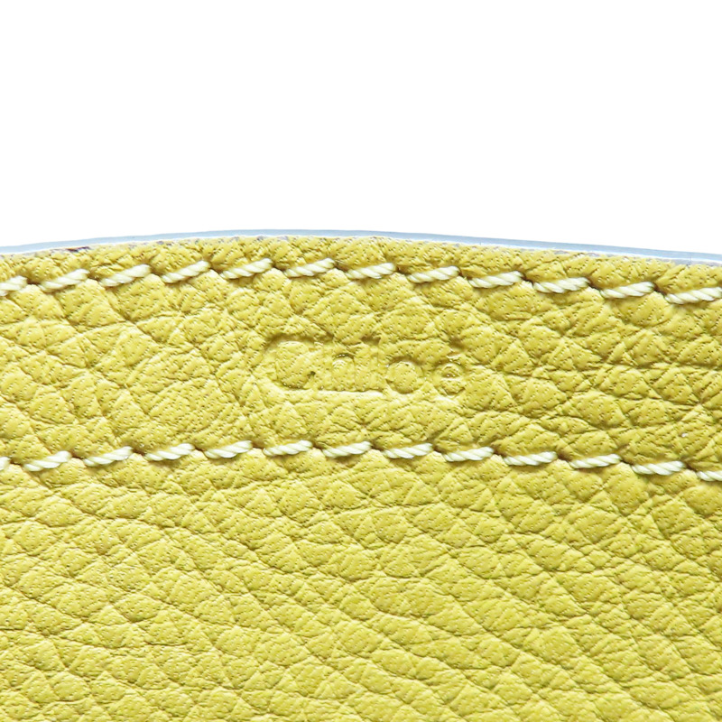 黃色 牛皮 Small Marcie 肩背包【Chloe 克羅伊】-5