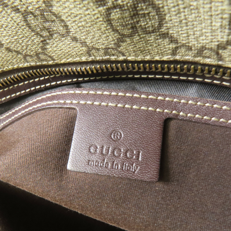 GUCCI 塗層帆布Shoulder Bag肩背袋-7
