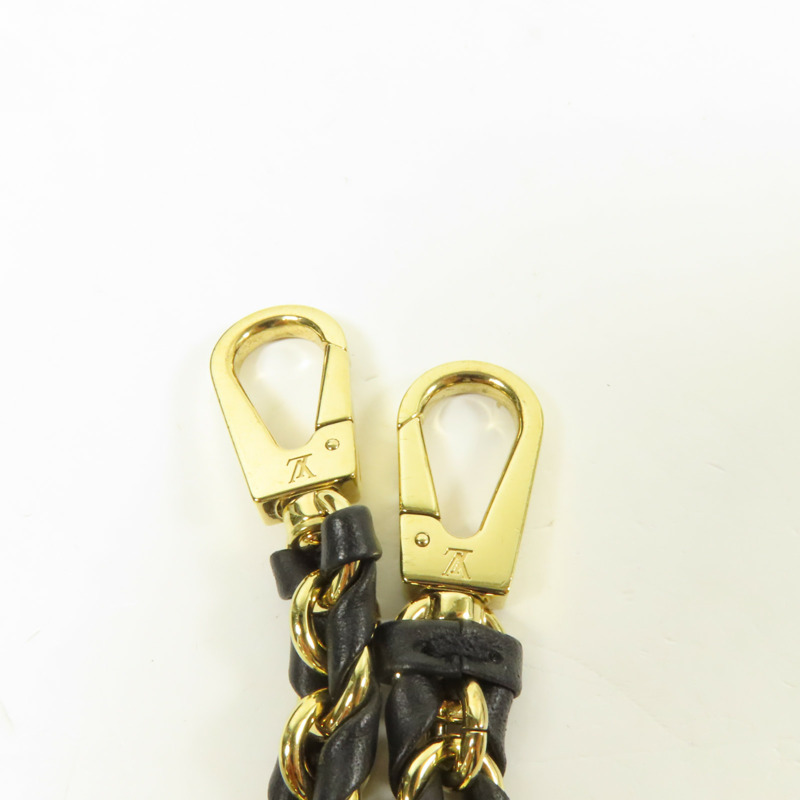 LOUIS VUITTON Monogram Reverse Vanity PM金扣手挽肩背兩用袋棕色-6