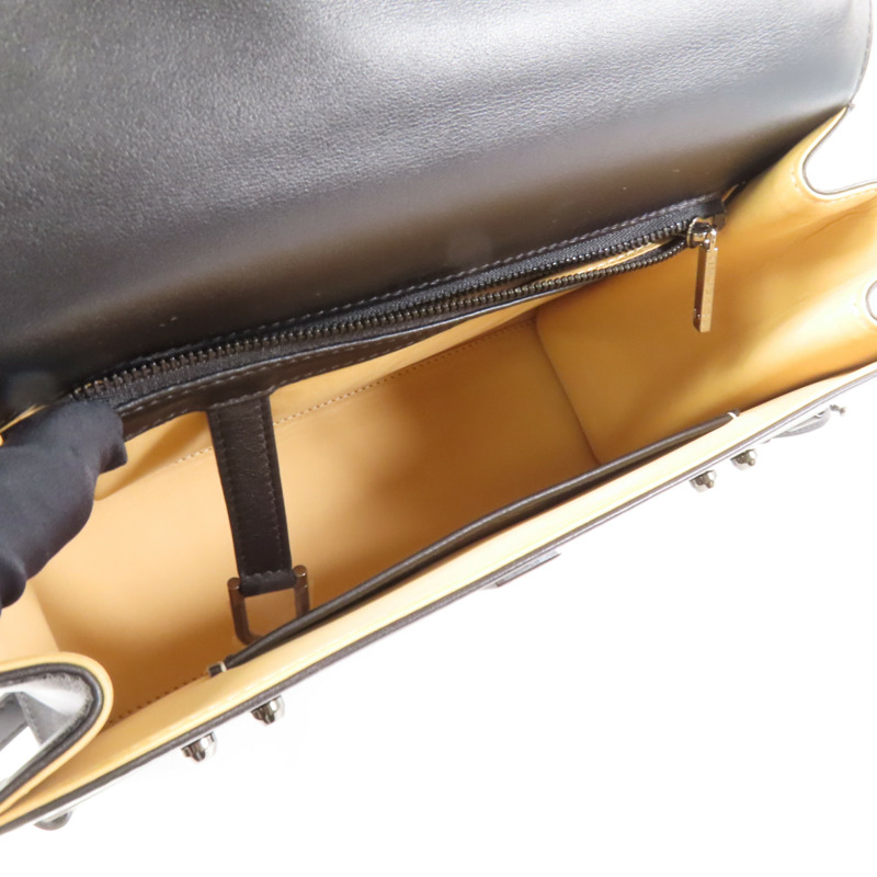 Delvaux 牛皮皮革Tempete MM手挽肩背兩用袋-4