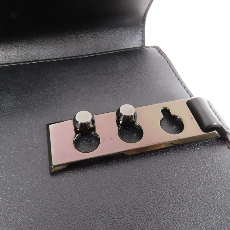 Delvaux 牛皮皮革Tempete MM手挽肩背兩用袋-7