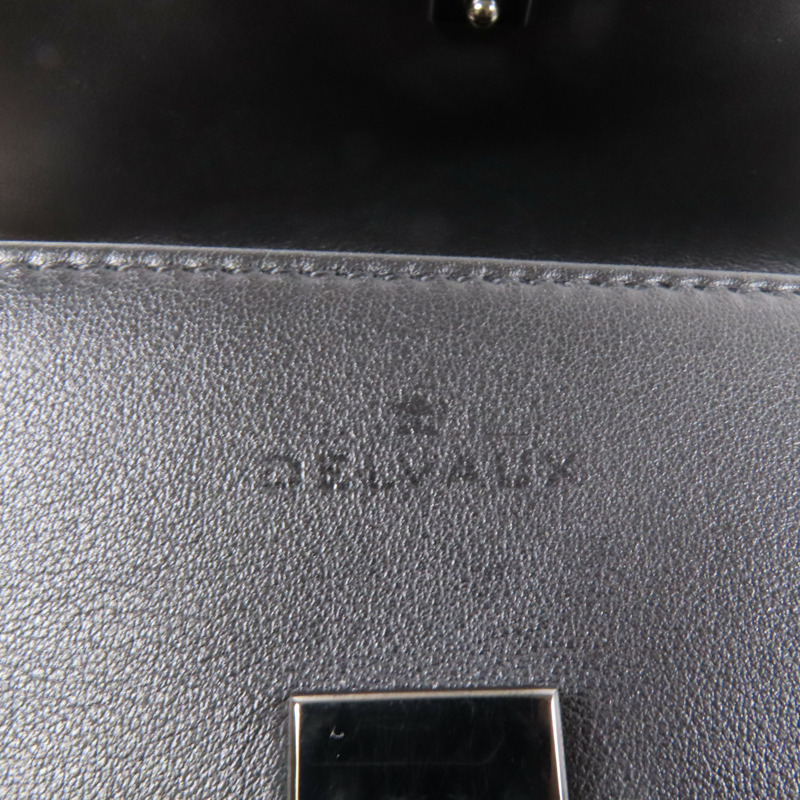 Delvaux 牛皮皮革Tempete MM手挽肩背兩用袋-8
