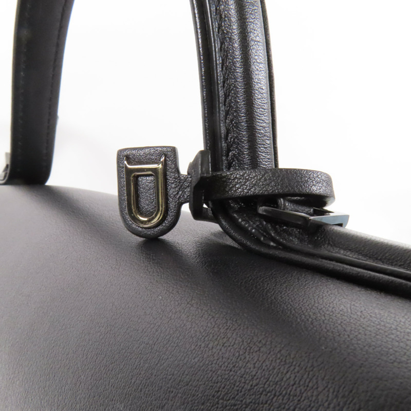 Delvaux 牛皮皮革Tempete MM手挽肩背兩用袋-10