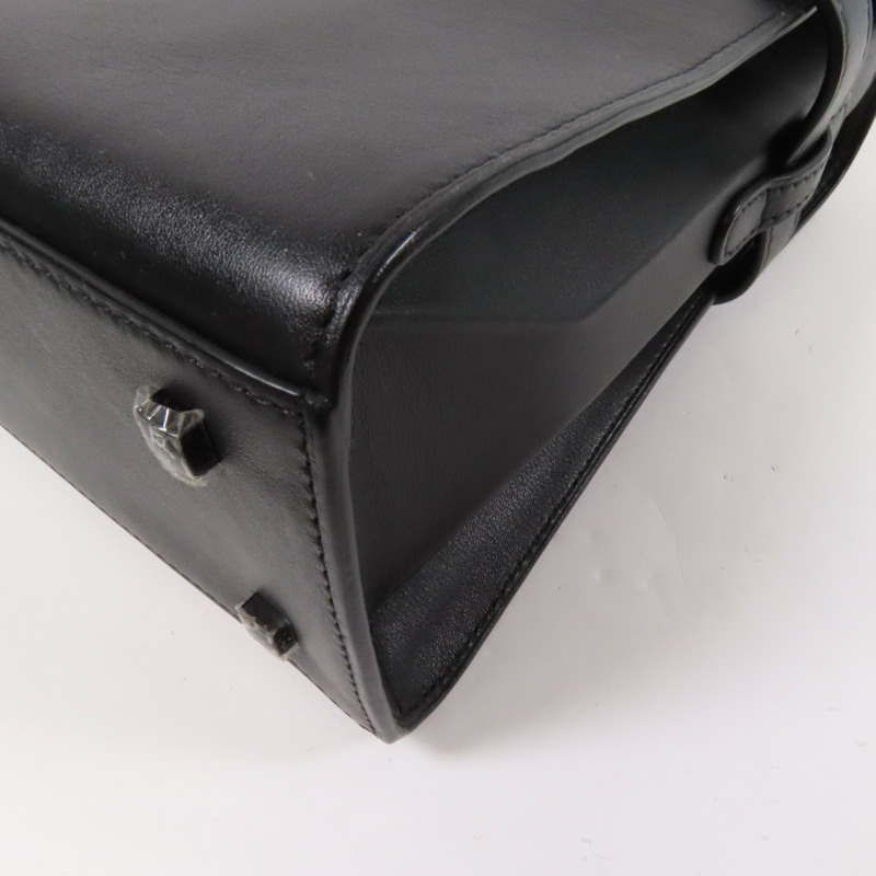 Delvaux 牛皮皮革Tempete MM手挽肩背兩用袋-14