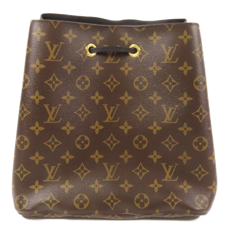 LOUIS VUITTON Monogram Neo Noe MM金扣肩背袋-1