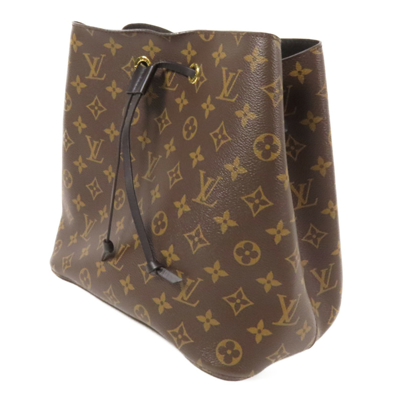 LOUIS VUITTON Monogram Neo Noe MM金扣肩背袋-2