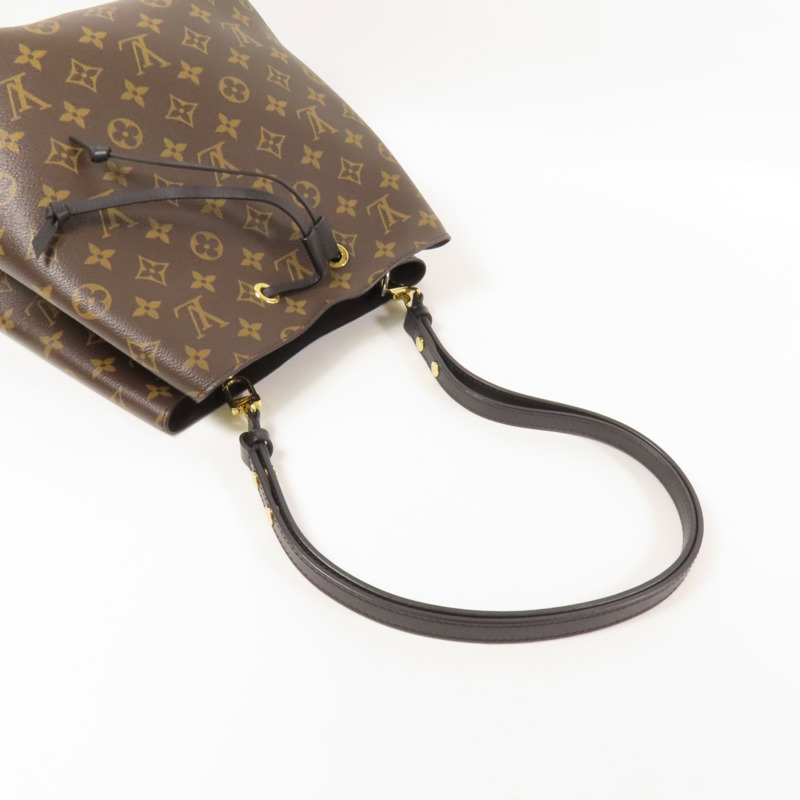 LOUIS VUITTON Monogram Neo Noe MM金扣肩背袋-4