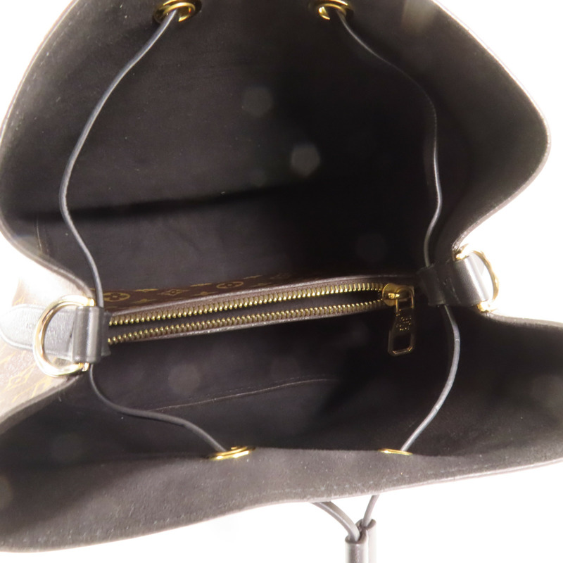 LOUIS VUITTON Monogram Neo Noe MM金扣肩背袋-5