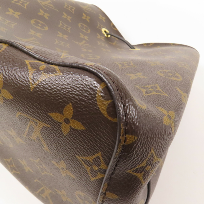 LOUIS VUITTON Monogram Neo Noe MM金扣肩背袋-13