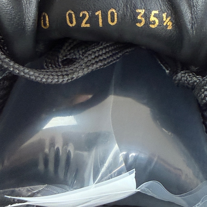 LV/99新路易威登 Run away黑棕老花系帶休閒鞋 35.5碼-12