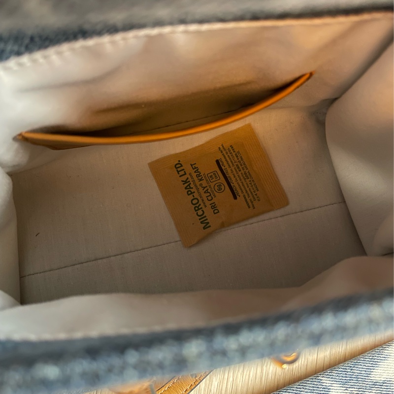 Moschino Tie Me bag in denim 牛仔手提包/斜背包-11