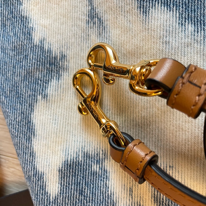 Moschino Tie Me bag in denim 牛仔手提包/斜背包-17