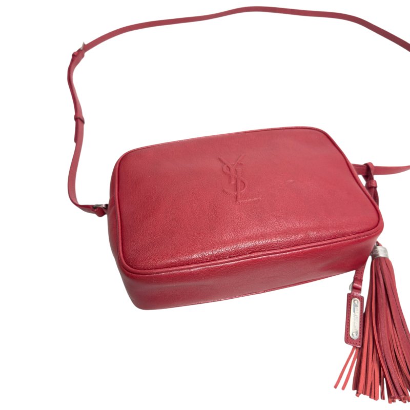 SAINT LAURENT 流蘇 斜揹袋-12