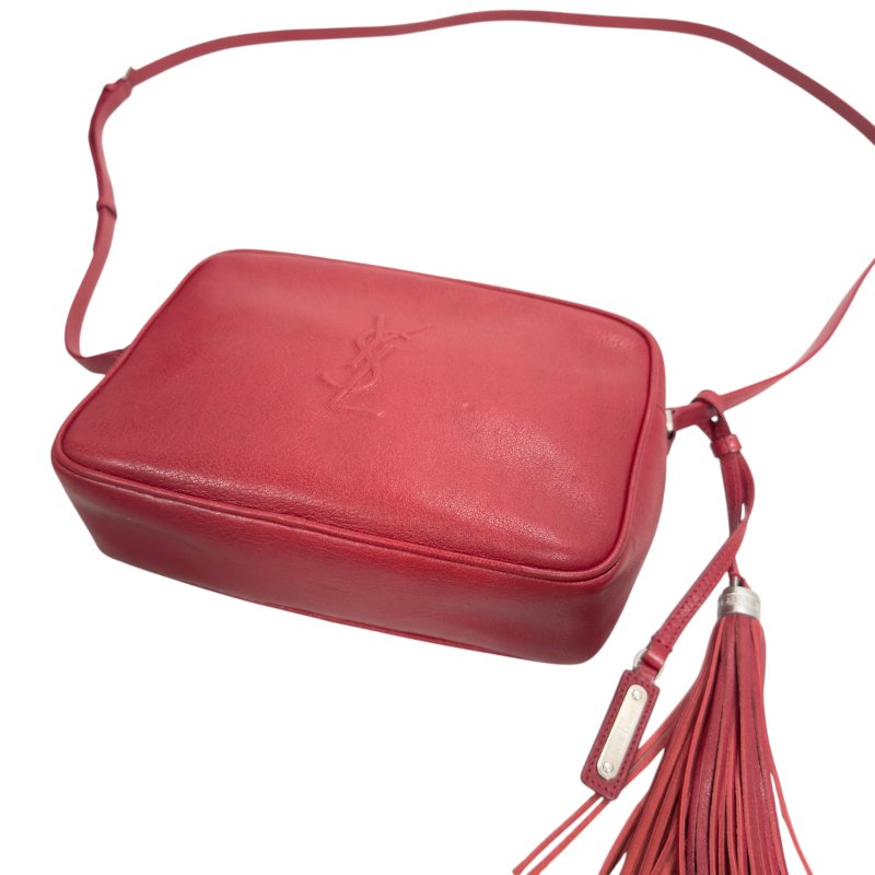 SAINT LAURENT 流蘇 斜揹袋-13