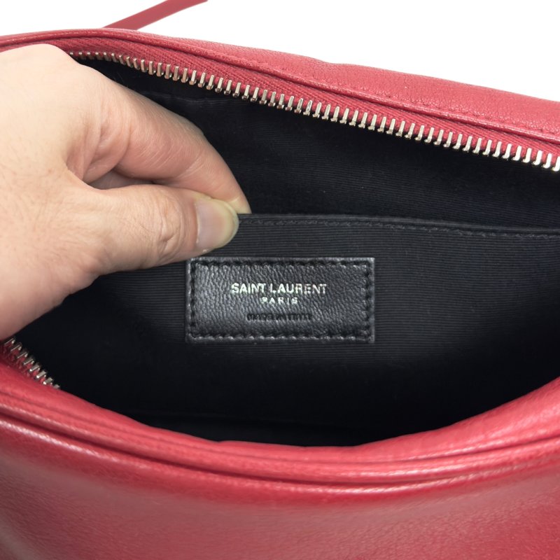 SAINT LAURENT 流蘇 斜揹袋-18