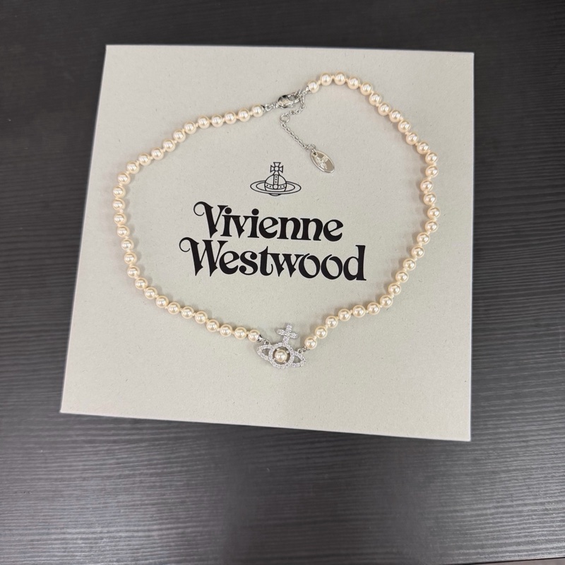 Vivienne Westwood 西太后 土星 🪐 項鏈-3