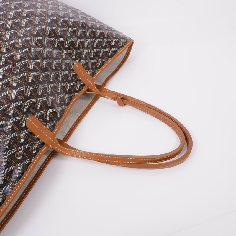 GOYARD 塗層帆布Saint Louis PM手挽袋-4