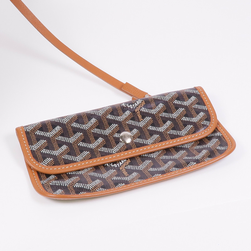 GOYARD 塗層帆布Saint Louis PM手挽袋-10