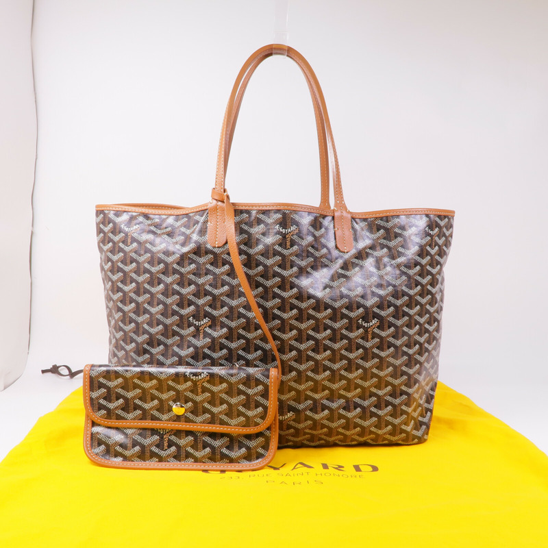 GOYARD 塗層帆布Saint Louis PM手挽袋-19