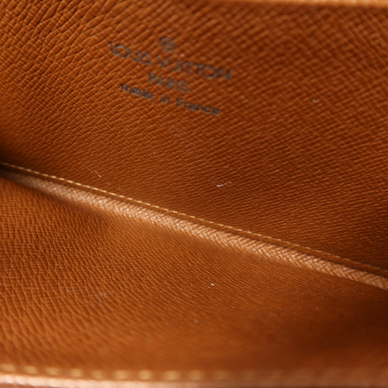 LOUIS VUITTON Monogram Porte Monnaie Zip Long Wallet金扣長錢包-13