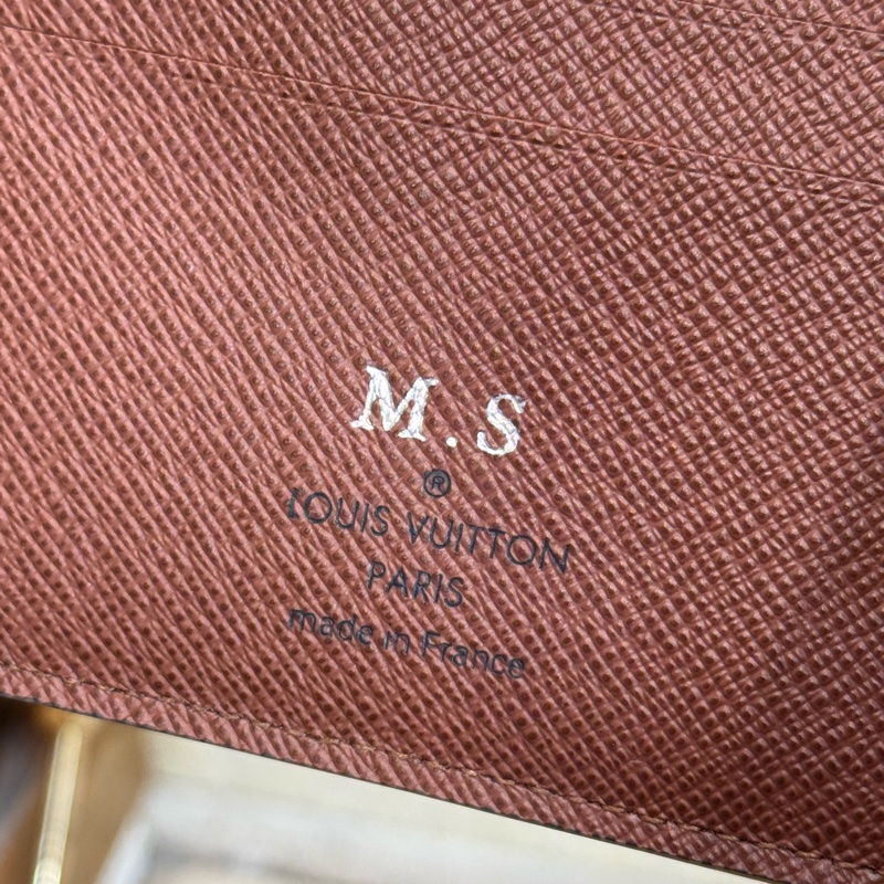 Louis Vuitton 原花男士對開短夾🤎超新閒置品-13