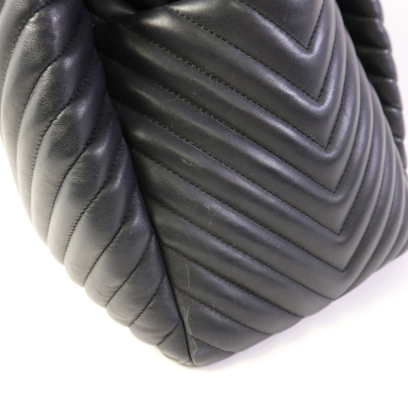 CHANEL 羊皮皮革Shoulder Bag銀扣肩背袋-20