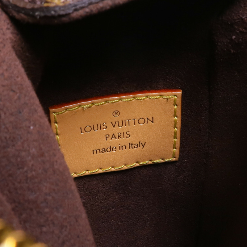 LOUIS VUITTON Monogram Side Trunk PM金扣手挽肩背兩用袋-15