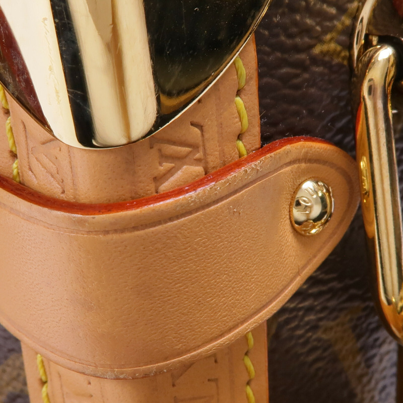 LOUIS VUITTON Monogram Side Trunk PM金扣手挽肩背兩用袋-16