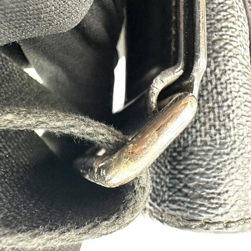 【美收精品】LV 黑色棋盤格肩背包 B-938【隔月月中將轉賣至日本 上架期限30天】-6