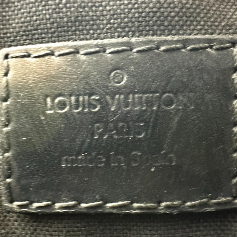 【美收精品】LV 黑色棋盤格肩背包 B-938【隔月月中將轉賣至日本 上架期限30天】-12