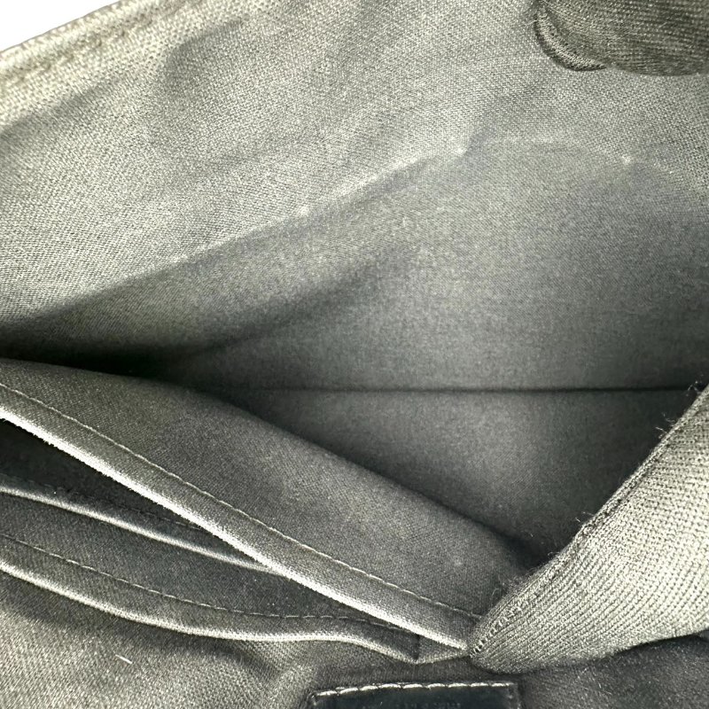 【美收精品】LV 黑色棋盤格肩背包 B-938【隔月月中將轉賣至日本 上架期限30天】-14