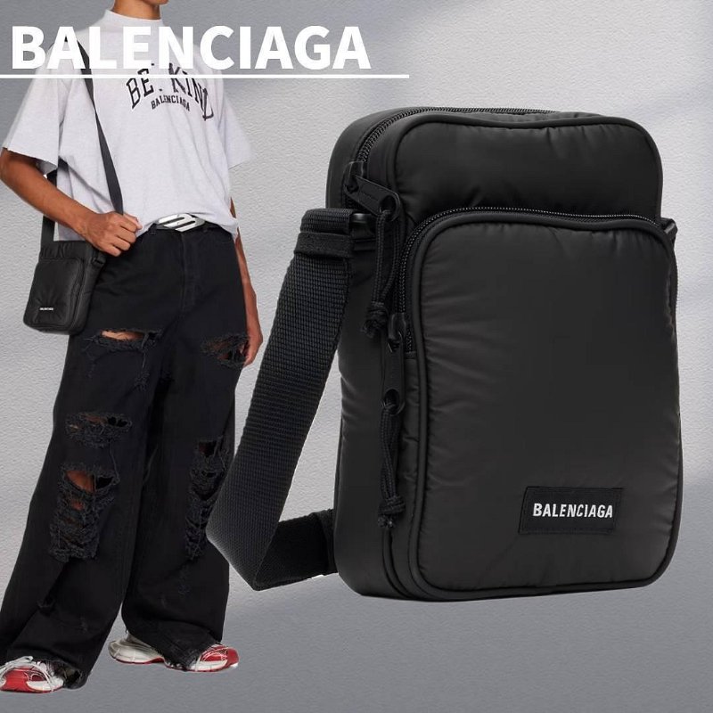 💎Han's house精品服飾💎Balenciaga 巴黎世家 尼龍 防水 斜背包-5