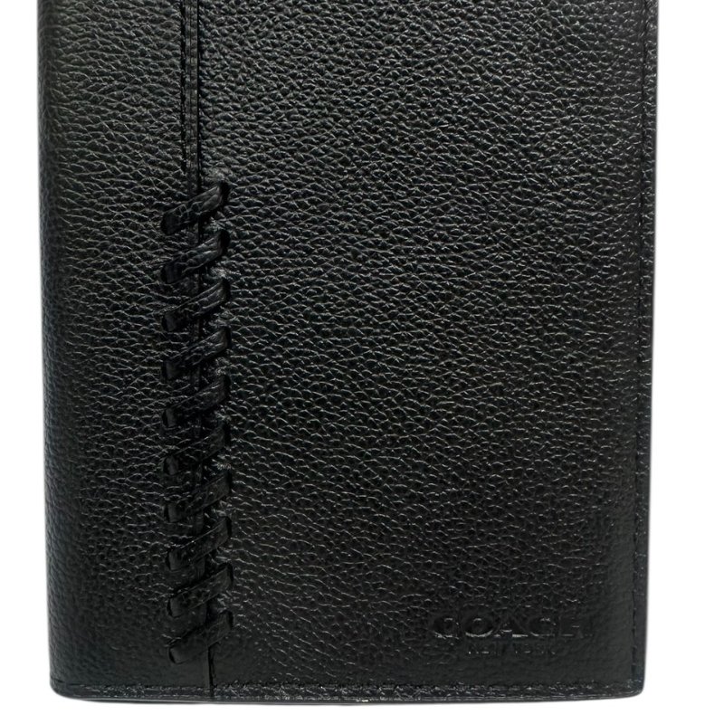 【美收精品】Coach黑色皮夾 4-56-0