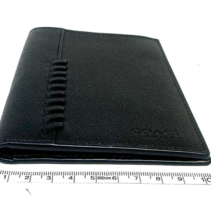 【美收精品】Coach黑色皮夾 4-56-8