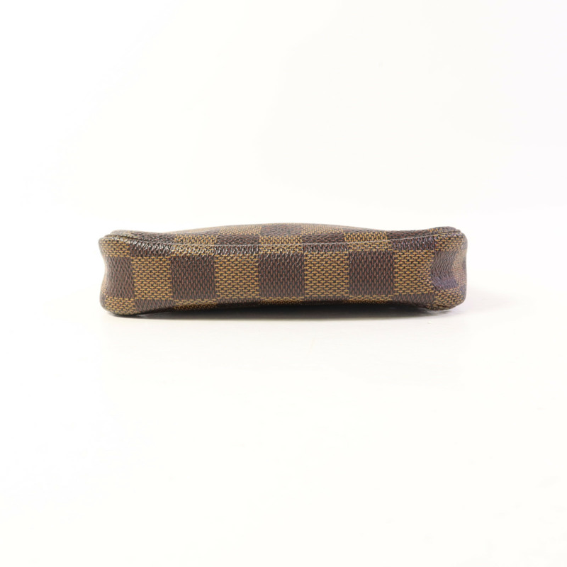 LOUIS VUITTON Monogram Mini Pochette Accessoires金扣手挽袋-3