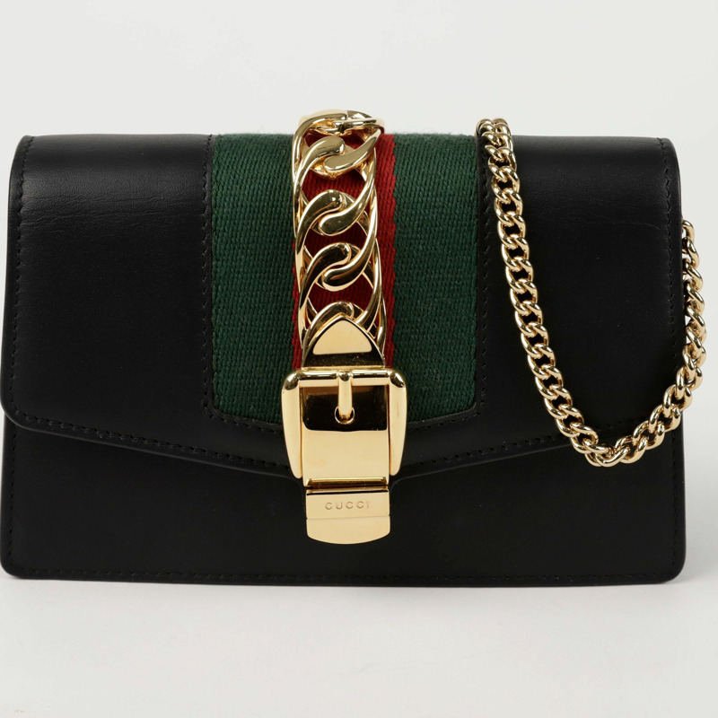GUCCI Silvi 超迷你鏈肩斜背包 494646-1