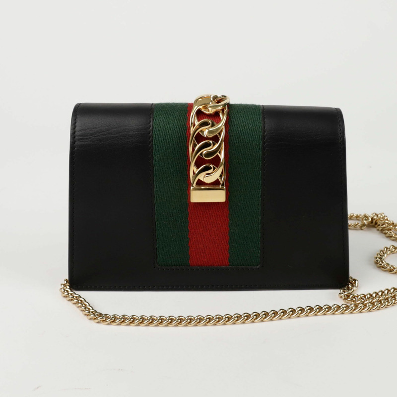 【包稅】GUCCI Silvi 超迷你鏈肩斜背包 494646-3