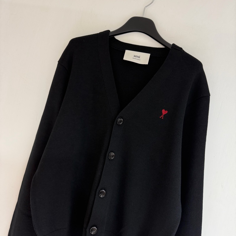 Ami Paris❣️ V領 開衫 男女同款#XS S M L-4